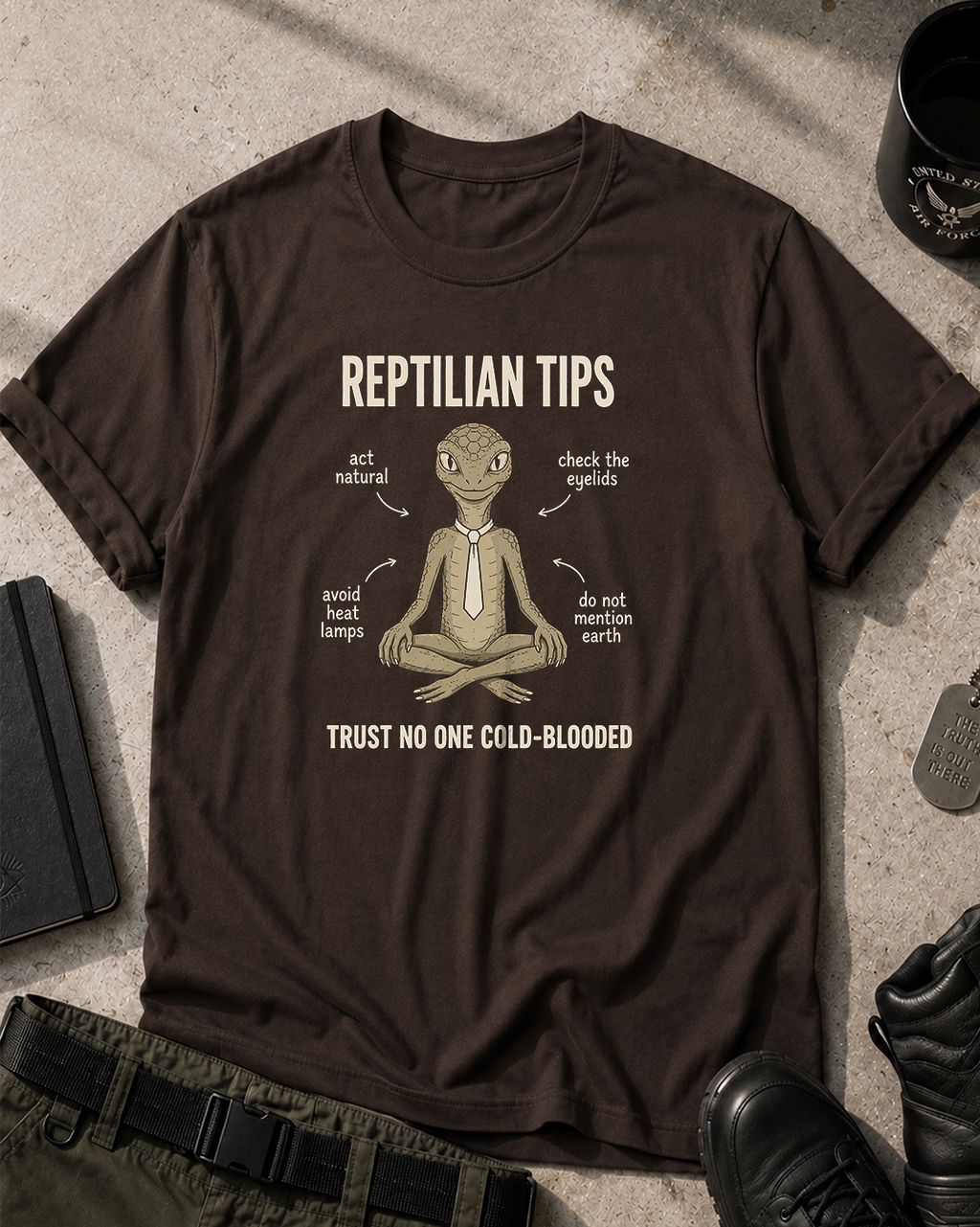 Reptilian Tips T‑Shirt