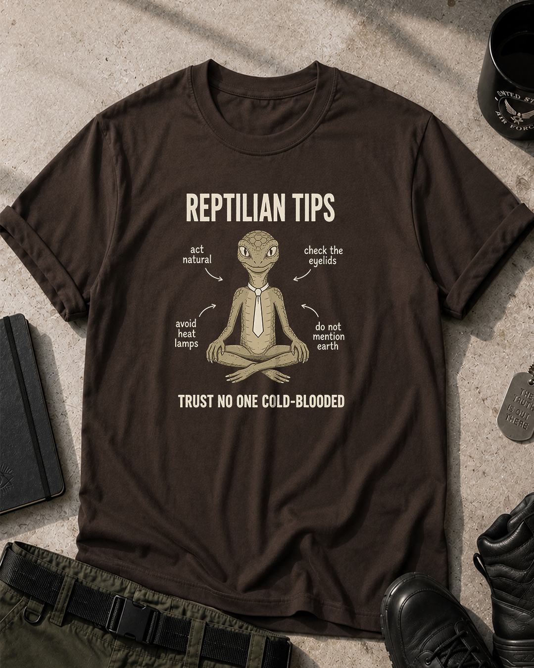 Reptilian Tips T‑Shirt
