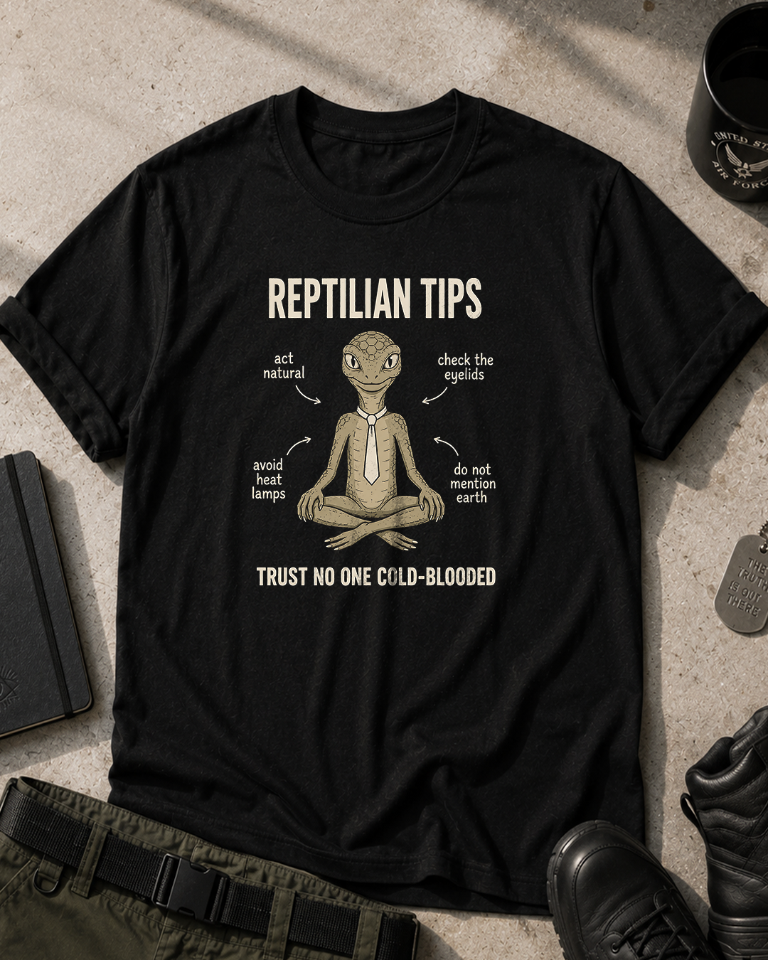 Reptilian Tips T‑Shirt