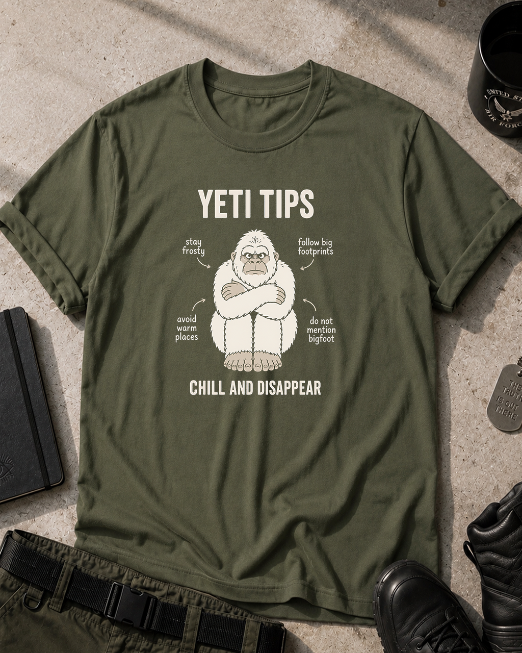 Yeti Tips T-Shirt