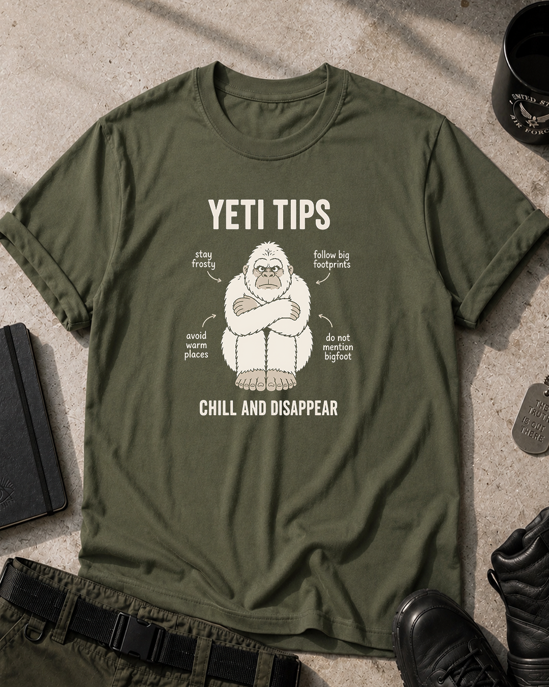 Yeti Tips T-Shirt