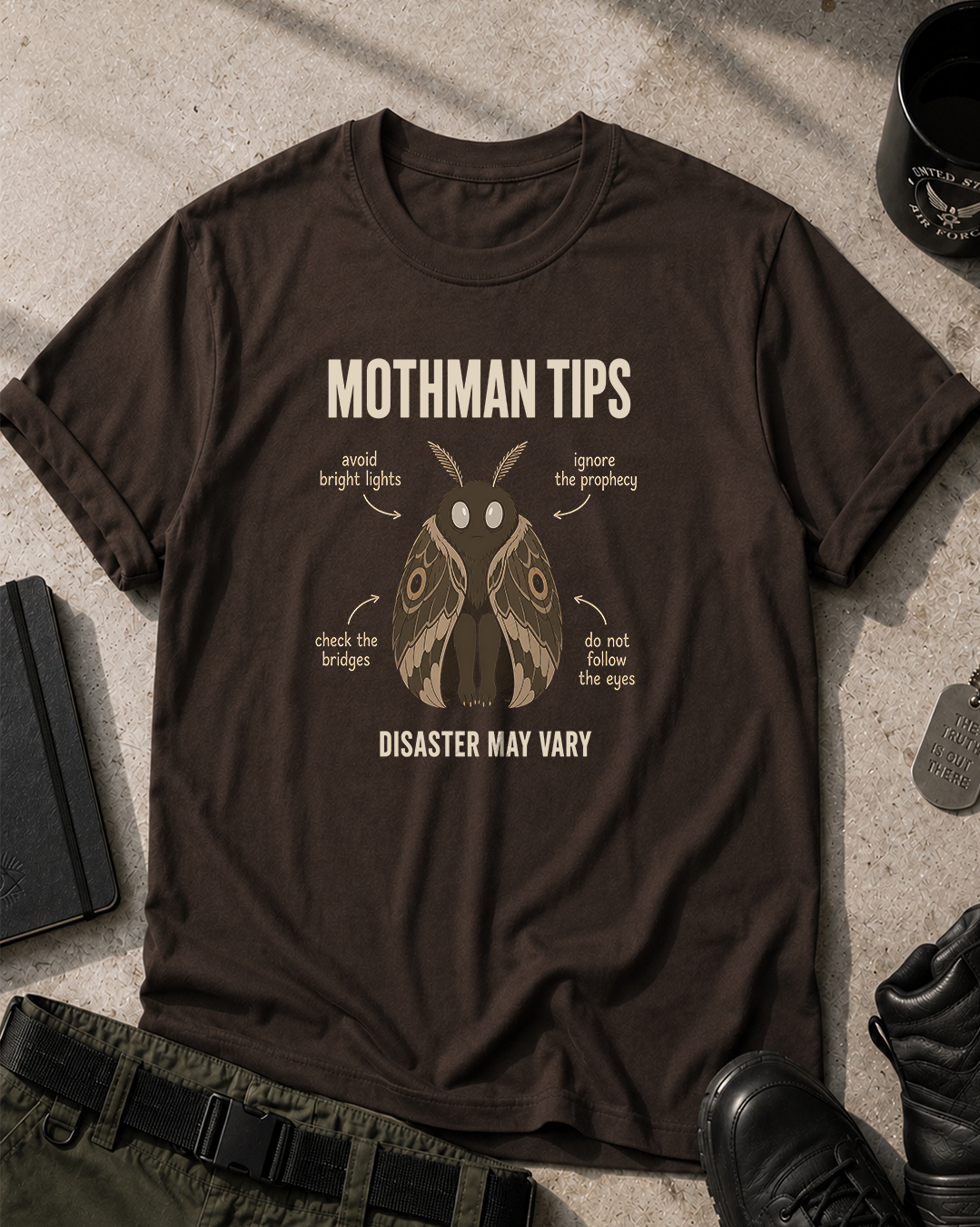 Mothman Tips T-Shirt