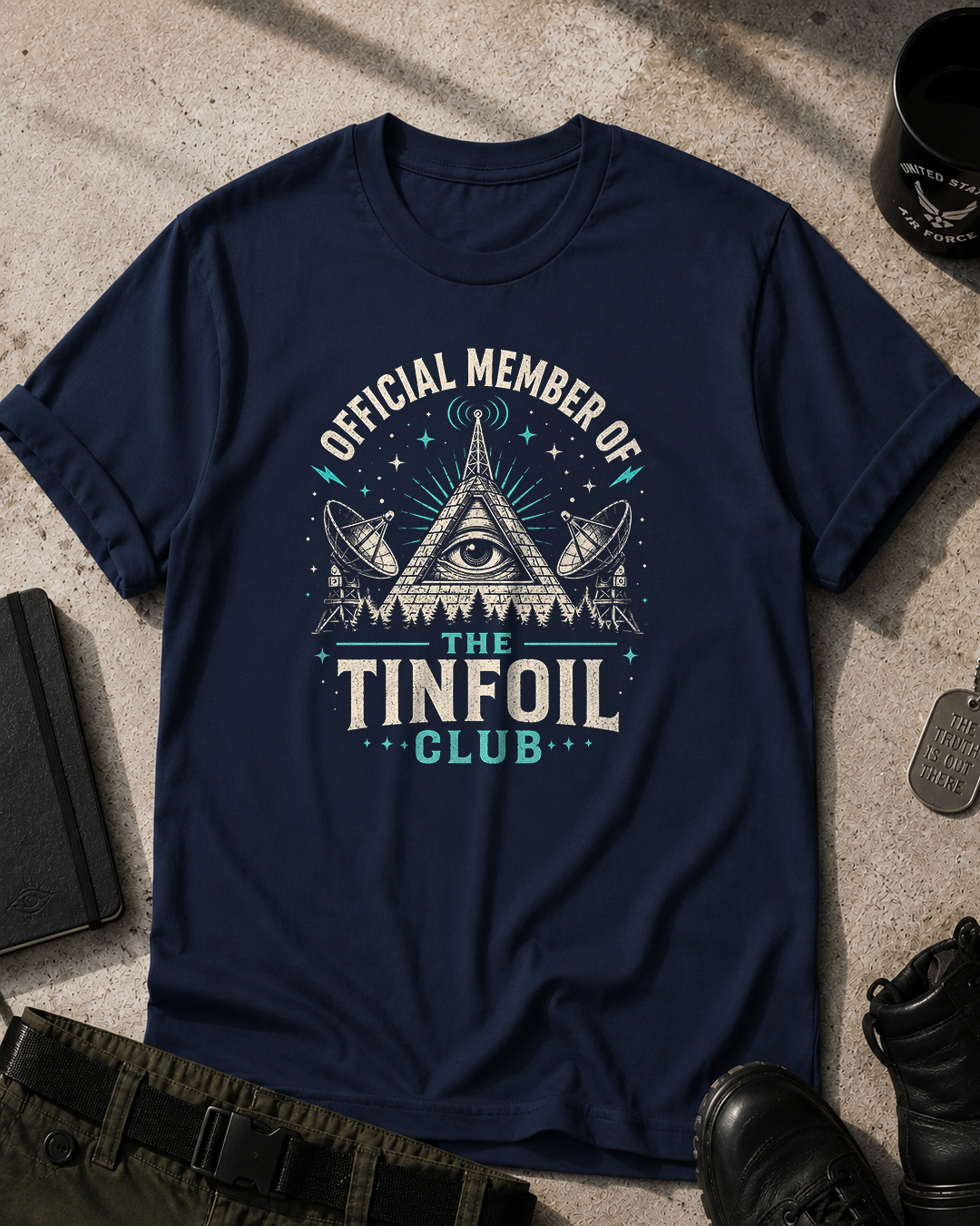 Official Member of the Tinfoil Club T-Shirt