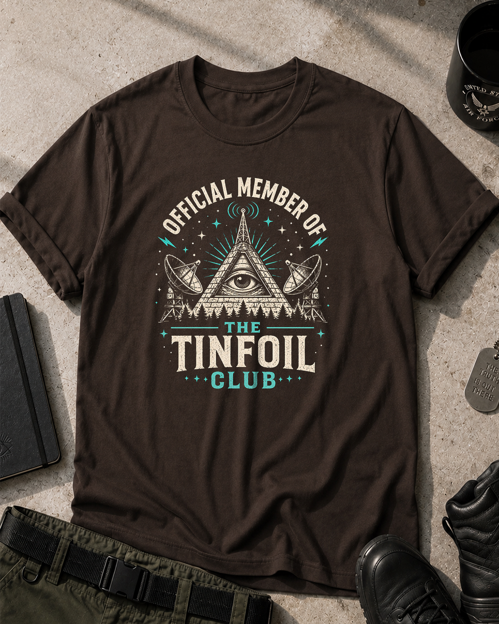 Official Member of the Tinfoil Club T-Shirt