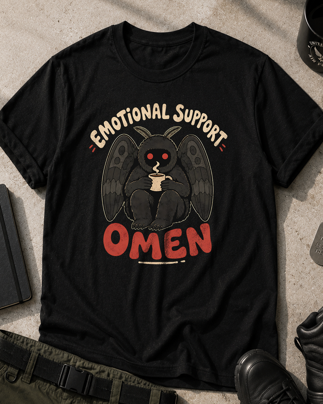 Emotional Support Omen T-Shirt