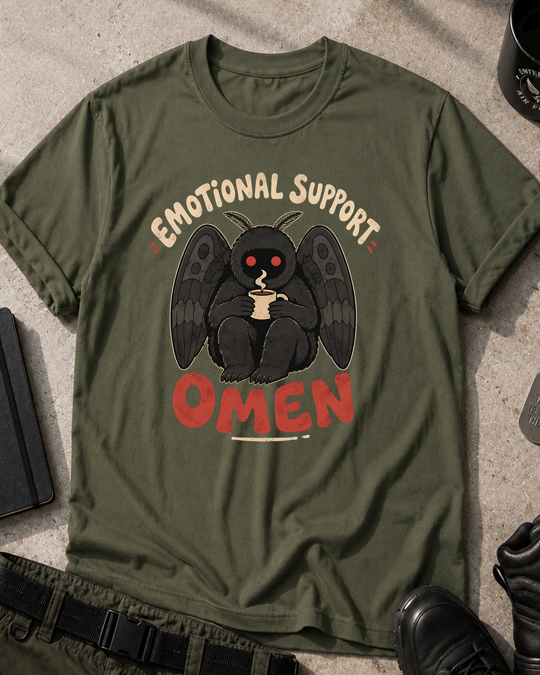 Emotional Support Omen T-Shirt