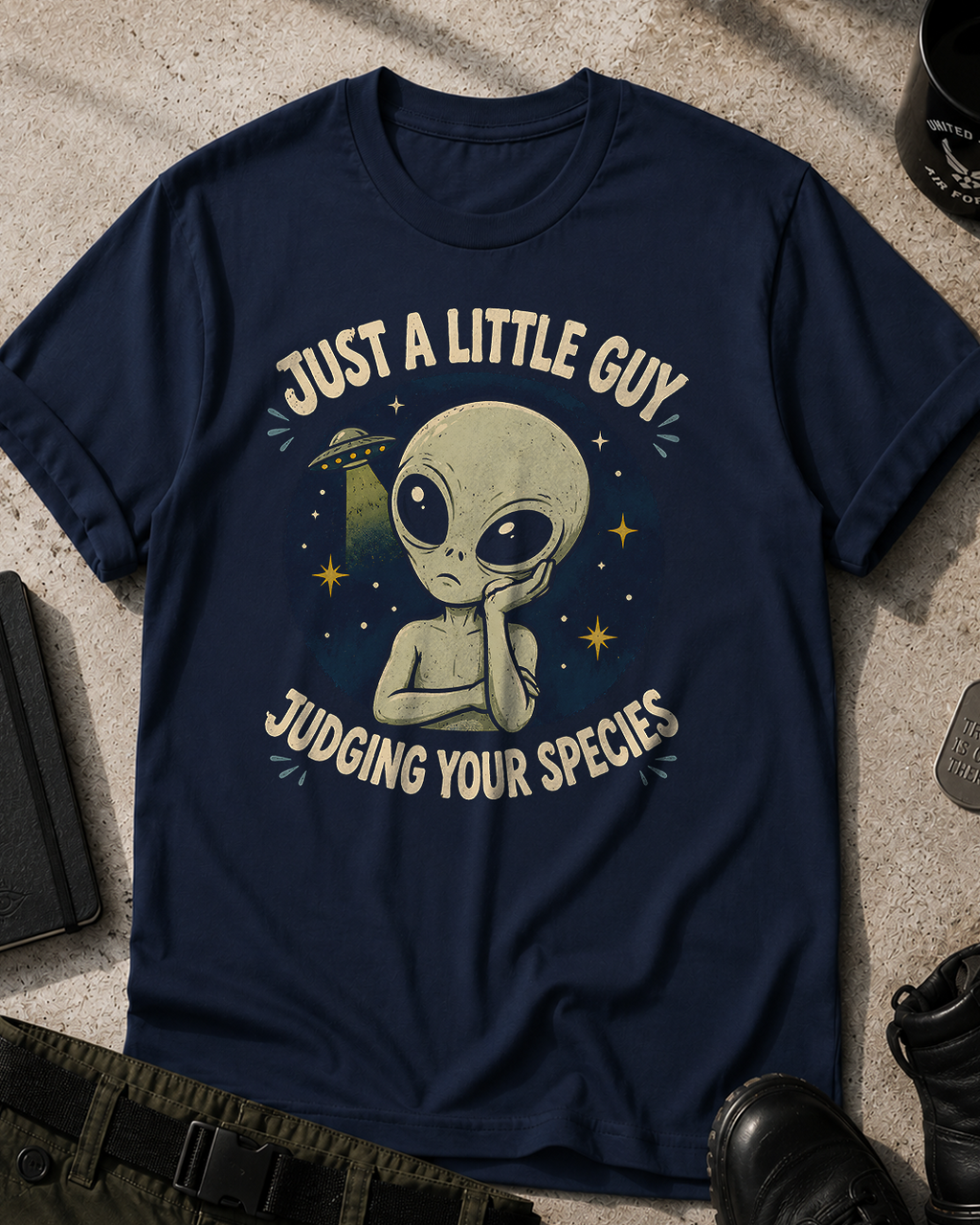 Alien Judging Our Species T-Shirt