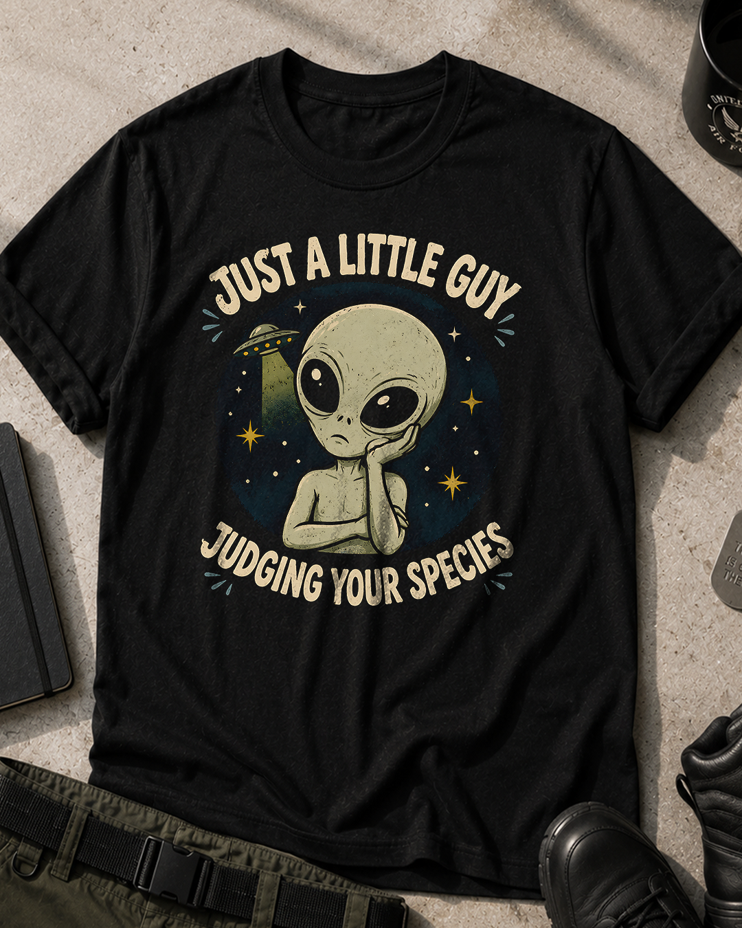 Alien Judging Our Species T-Shirt