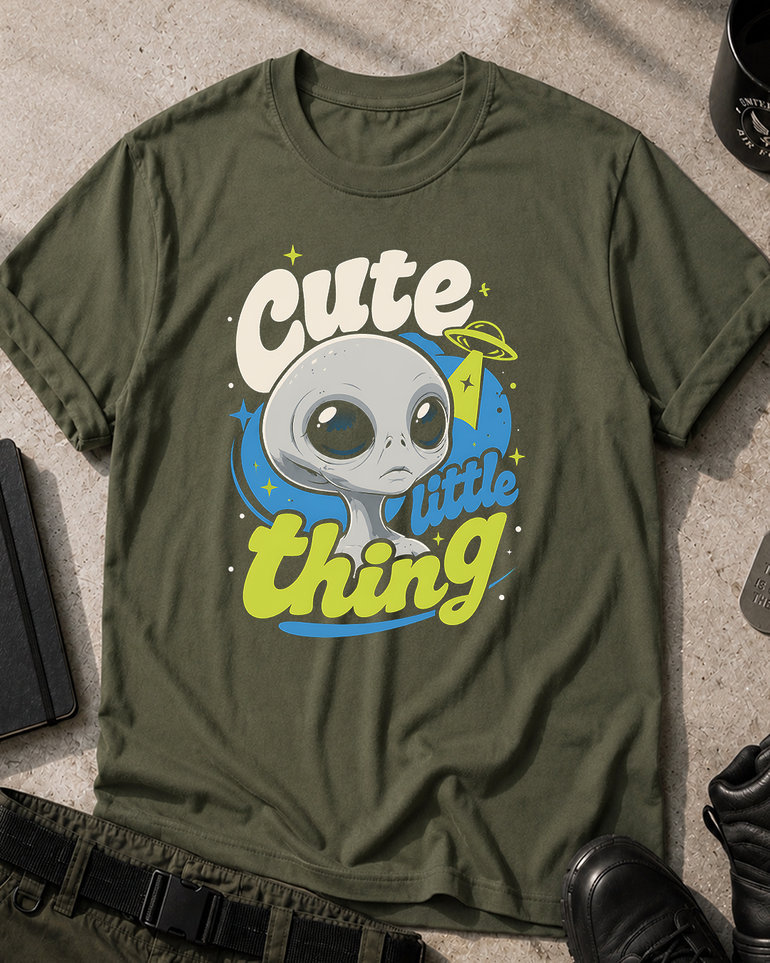 Cute Little Alien T‑Shirt