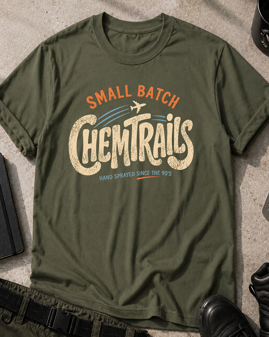 Chemtrails Small Batch T-Shirt