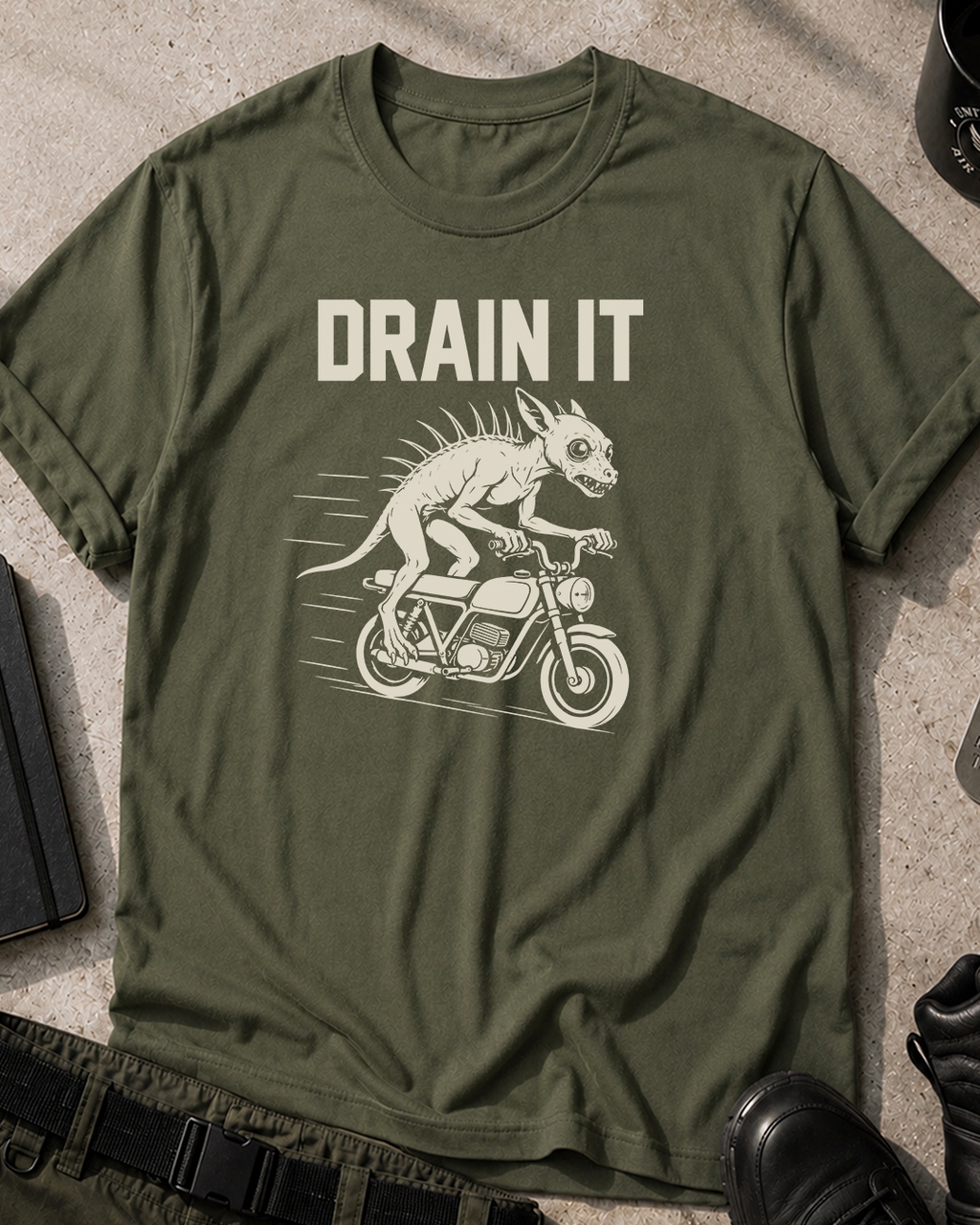 Chupacabra Drain It T-Shirt