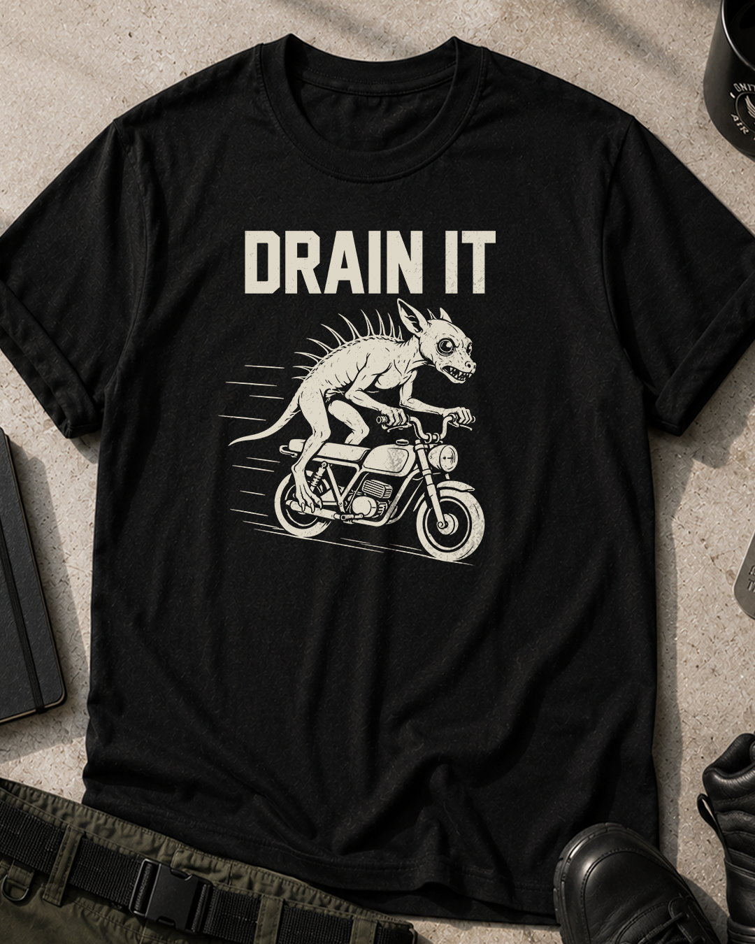Chupacabra Drain It T-Shirt