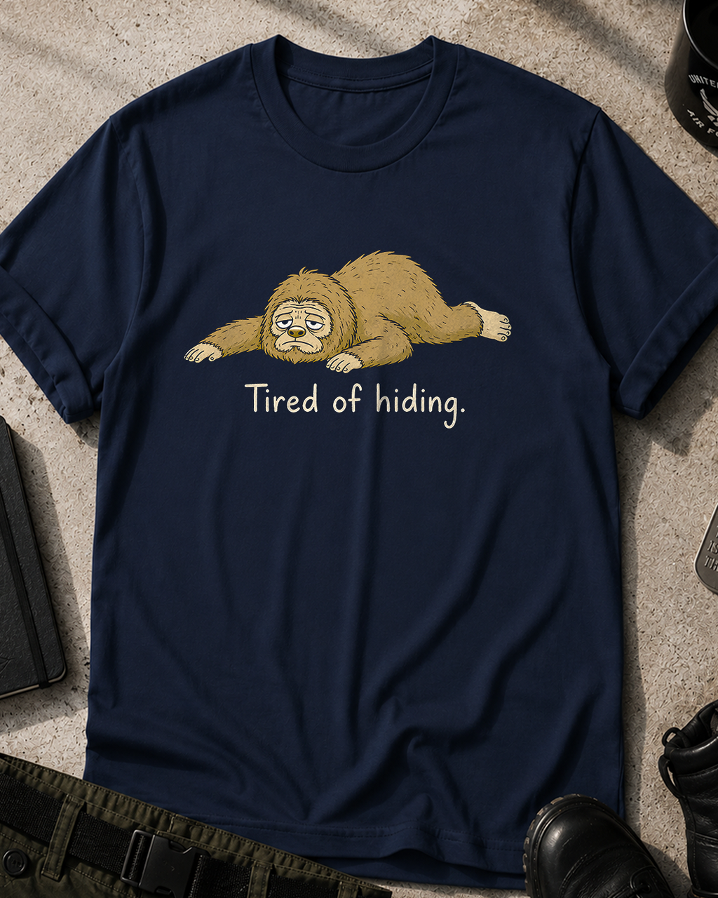 Bigfoot Tired Of Hiding T-Shirt