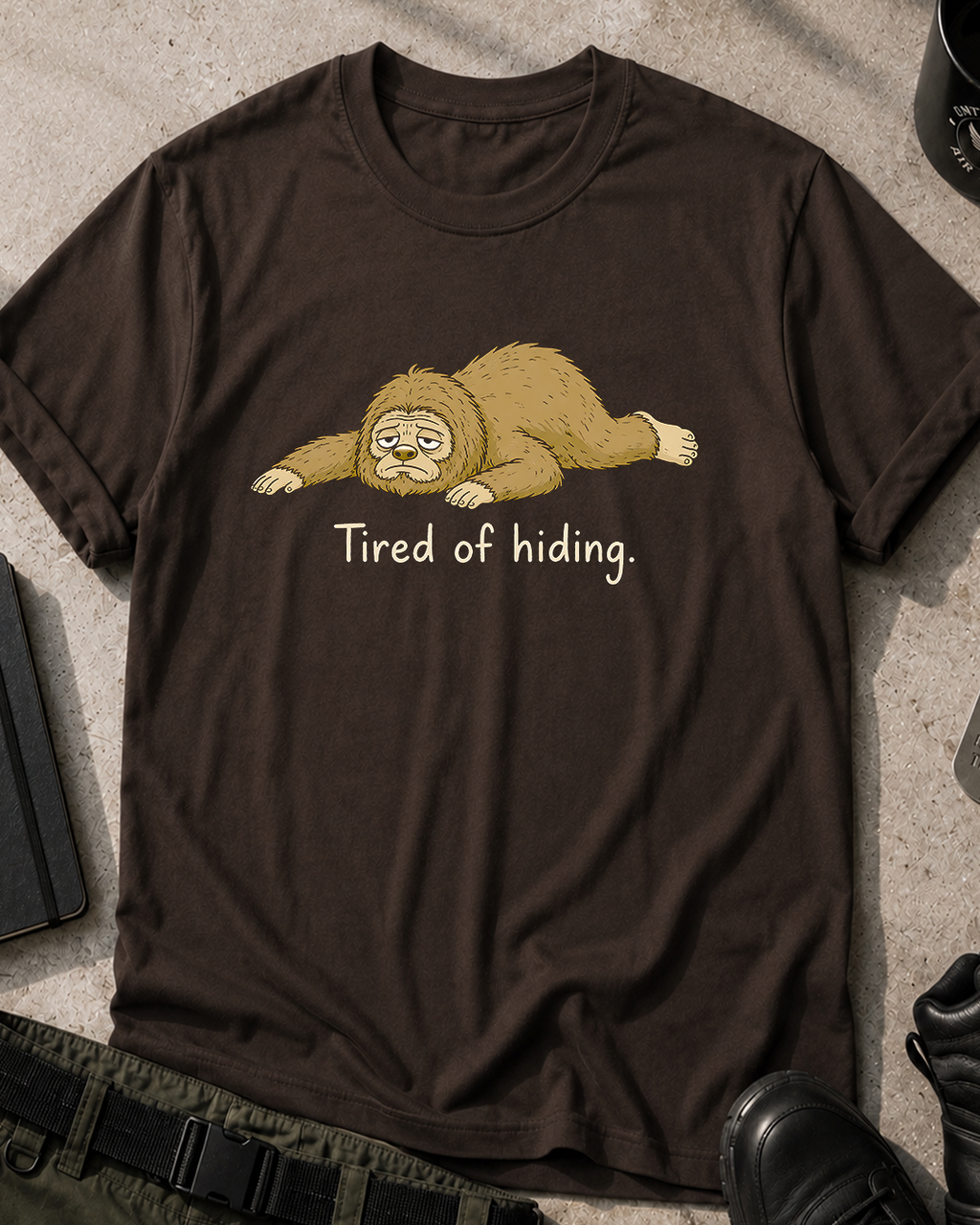 Bigfoot Tired Of Hiding T-Shirt