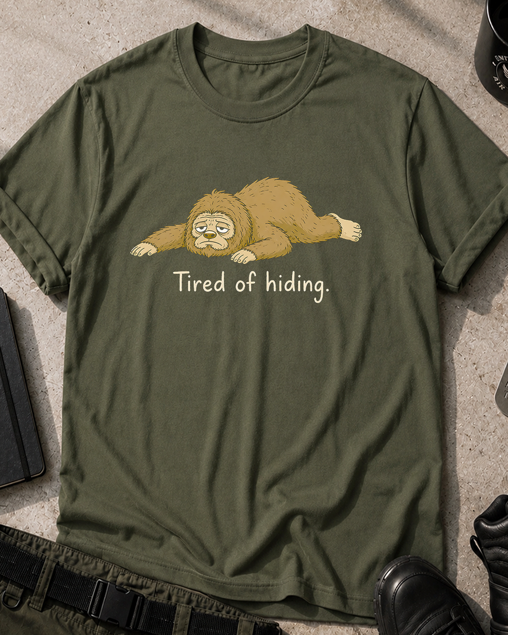 Bigfoot Tired Of Hiding T-Shirt