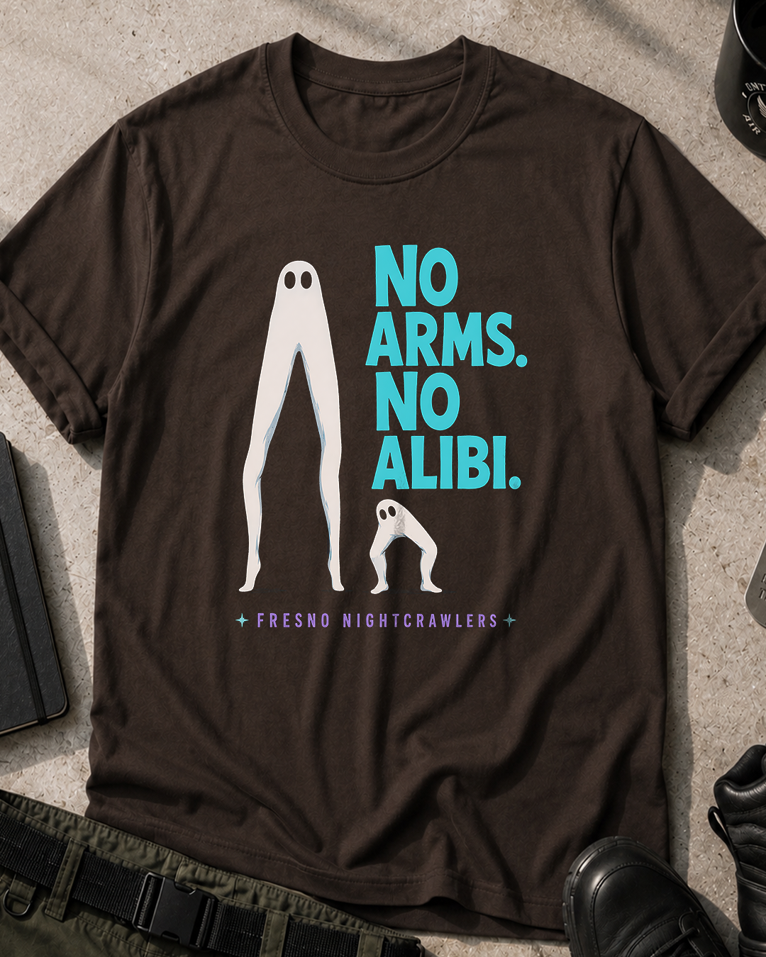Nightcrawlers No Arms No Alibi T-Shirt