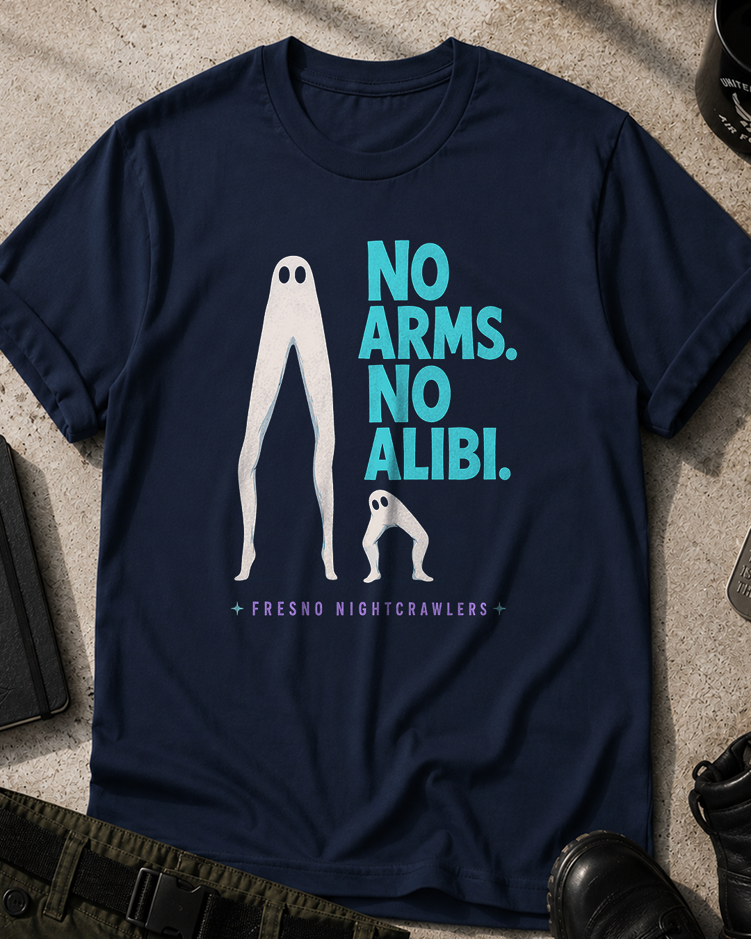 Nightcrawlers No Arms No Alibi T-Shirt