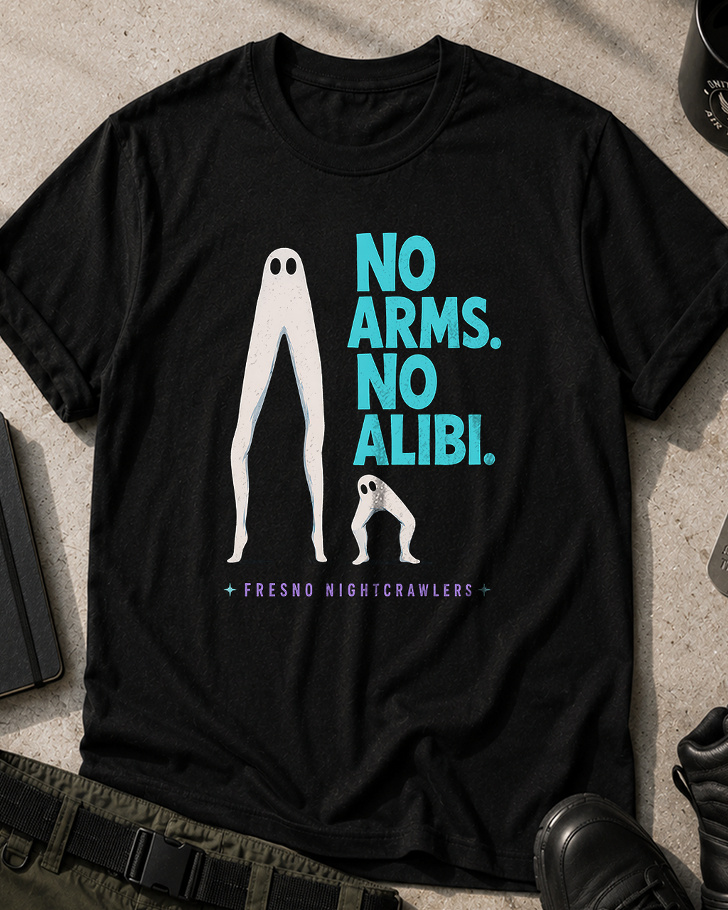 Nightcrawlers No Arms No Alibi T-Shirt