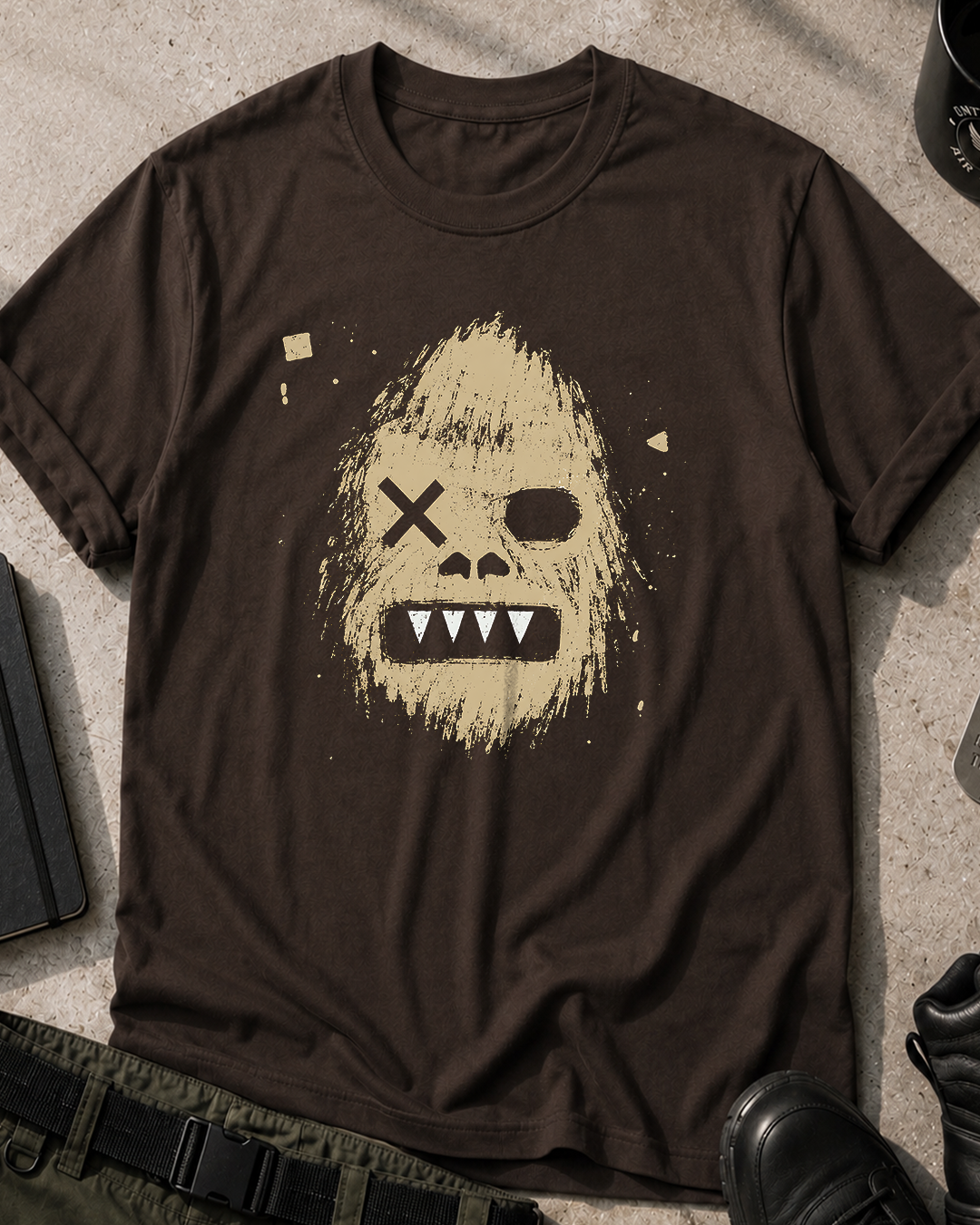 Bigfoot Creepy T-Shirt
