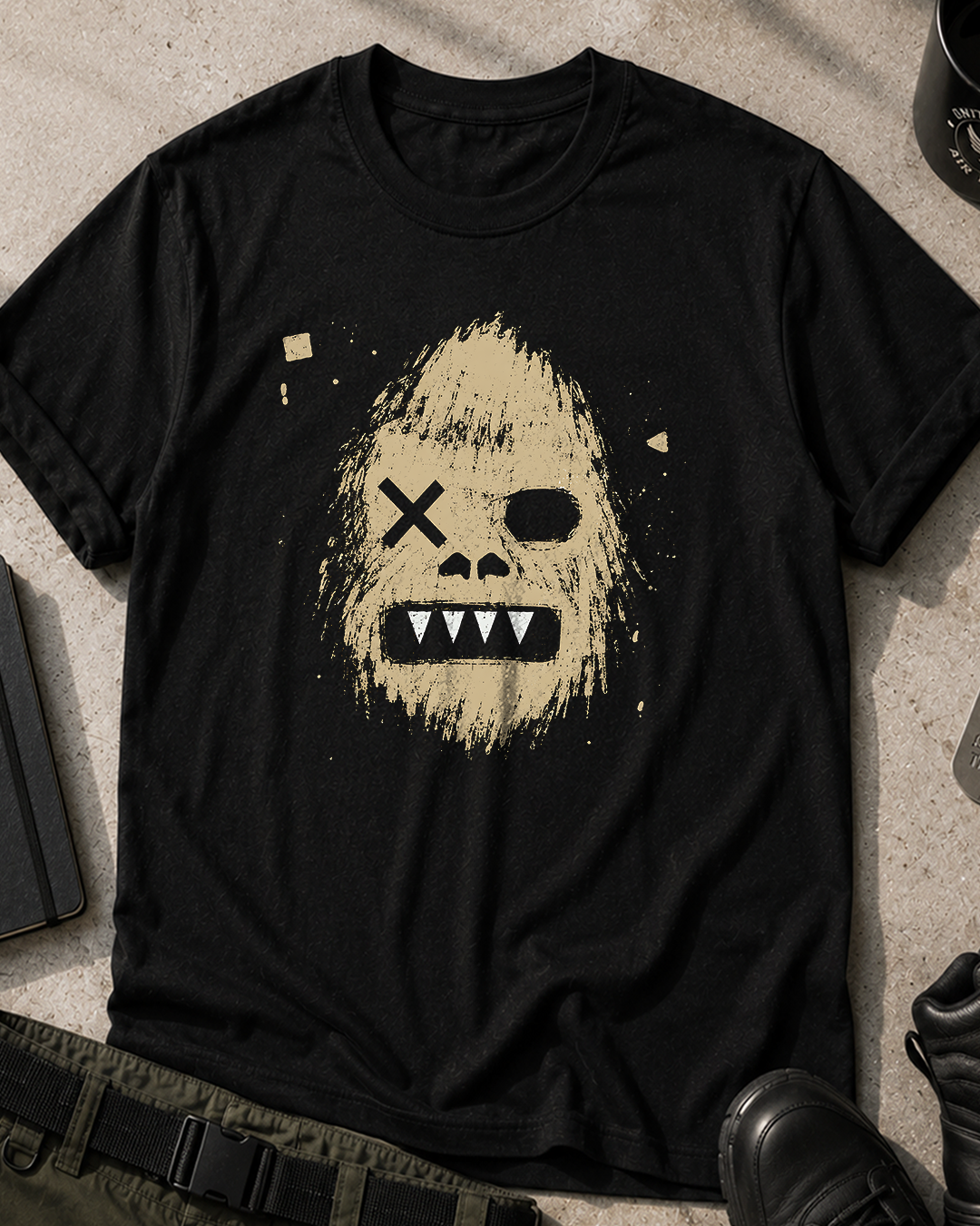 Bigfoot Creepy T-Shirt