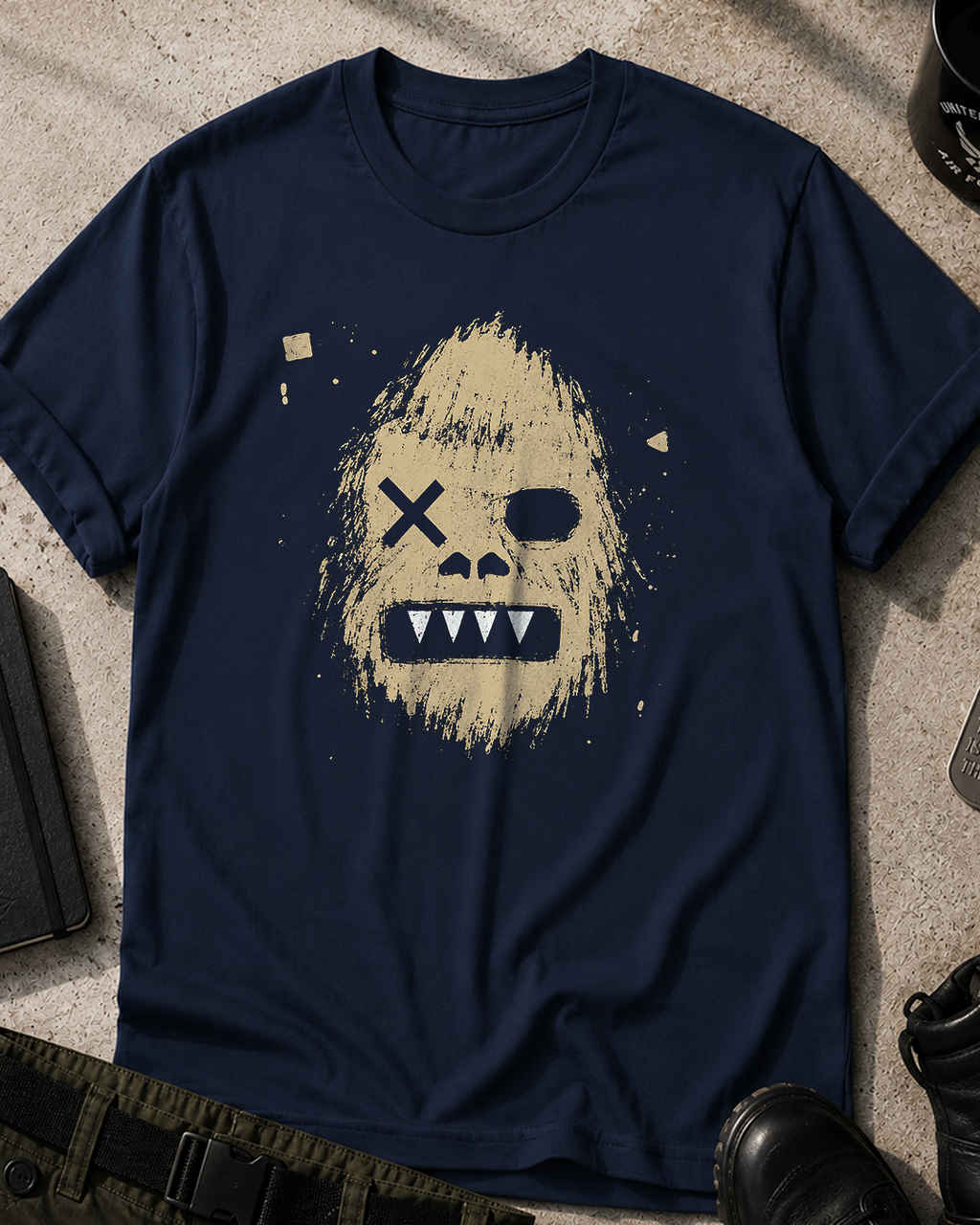 Bigfoot Creepy T-Shirt