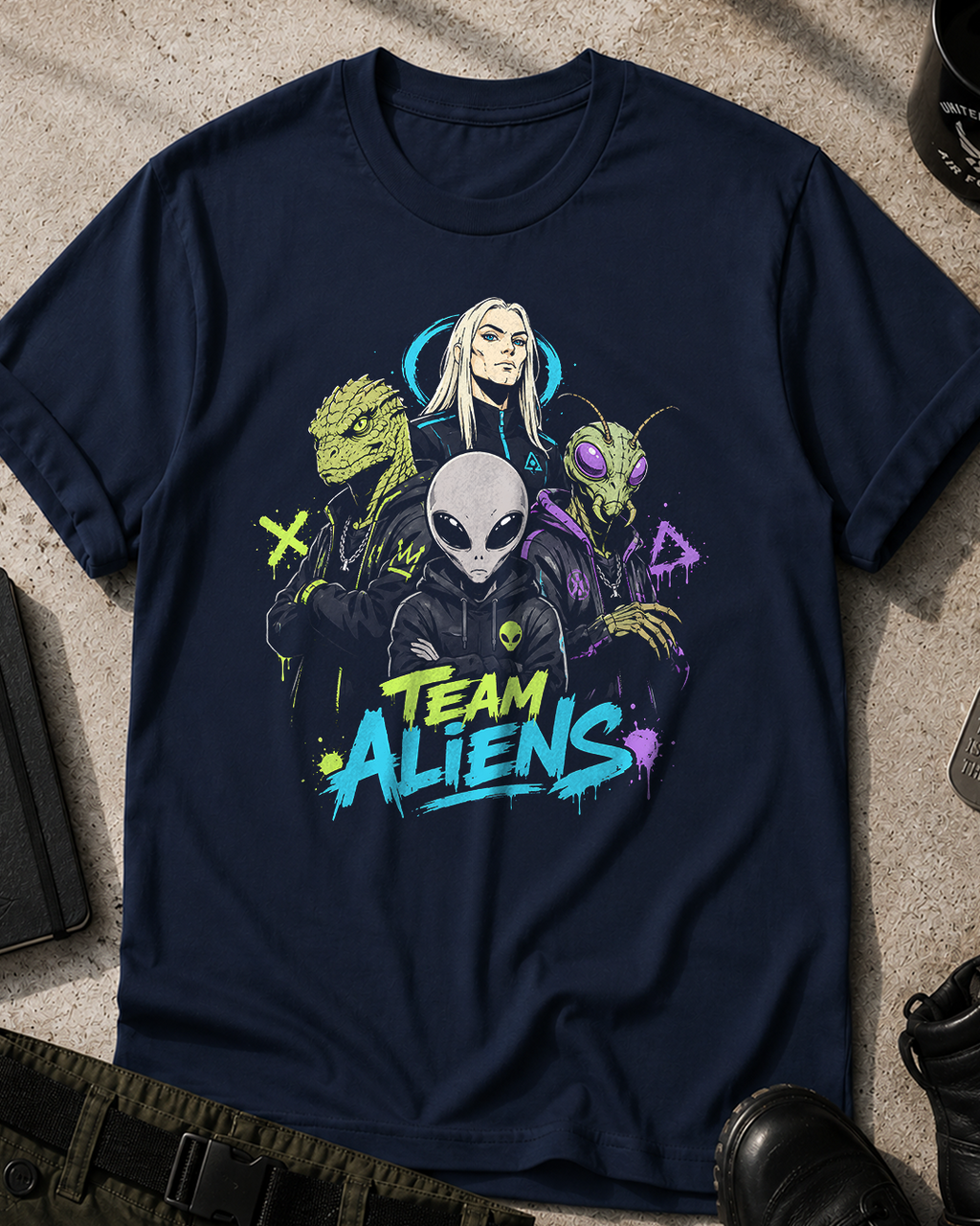 Team Aliens T-Shirt