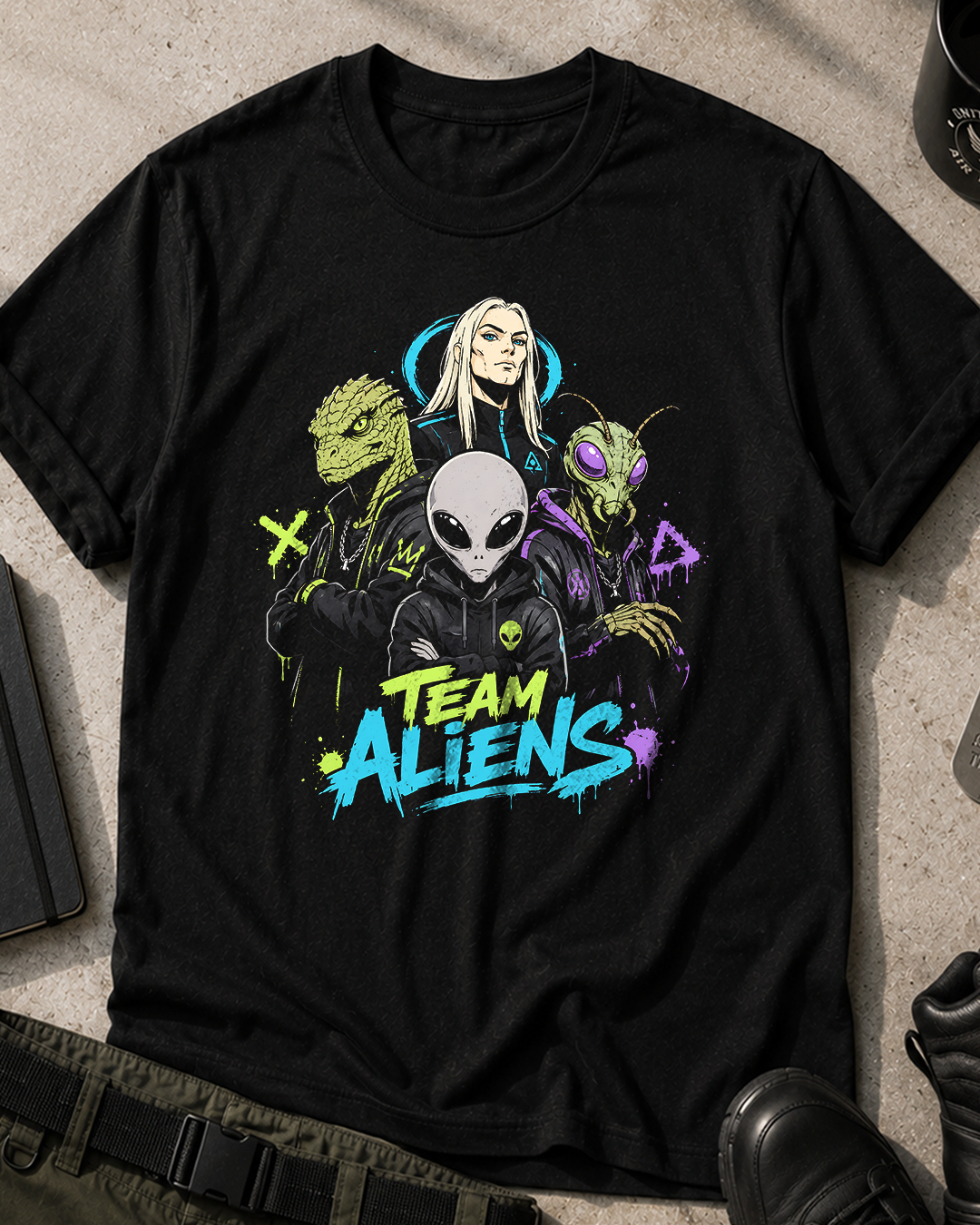 Team Aliens T-Shirt