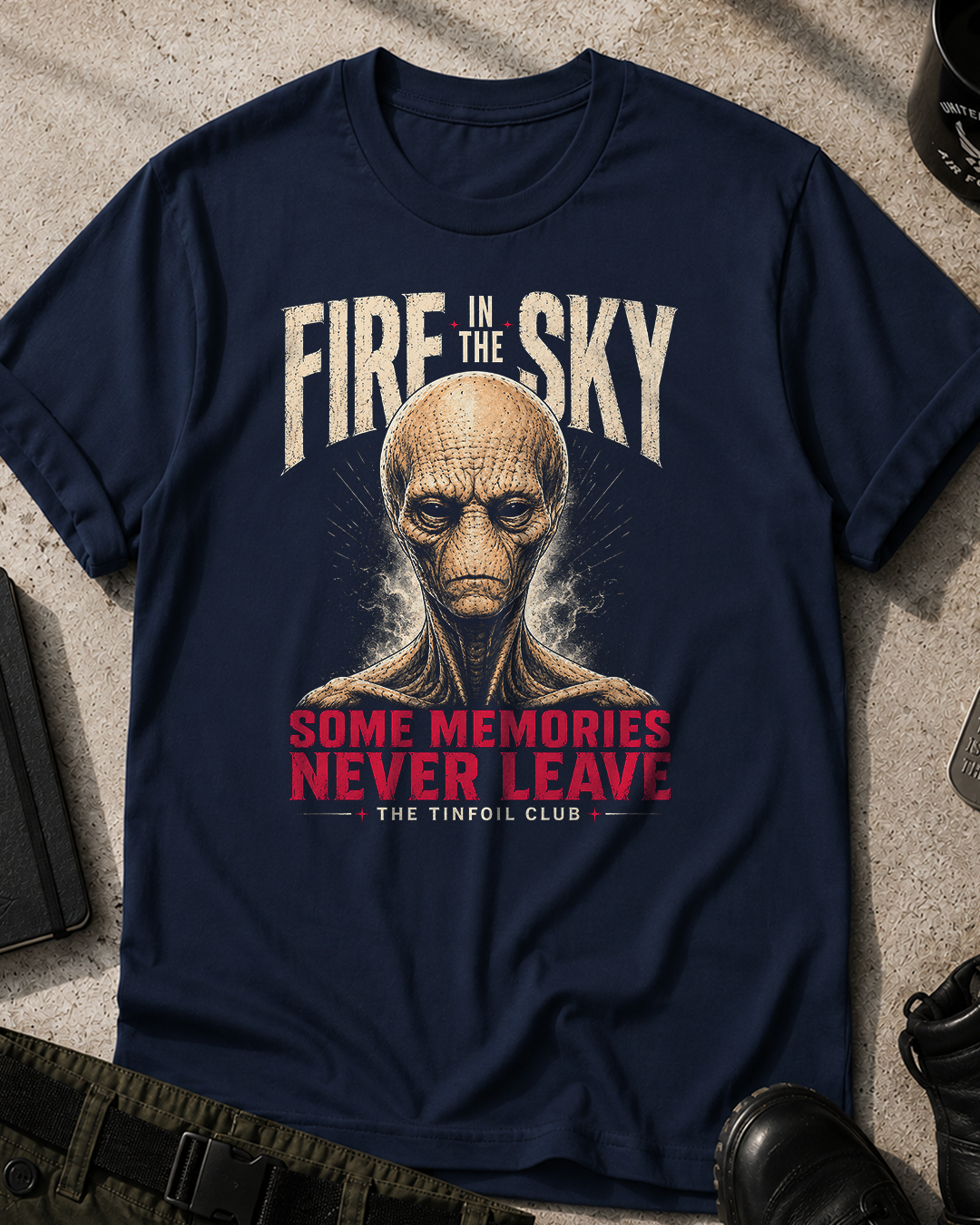 Fire in the Sky Memories Never Leave T-Shirt