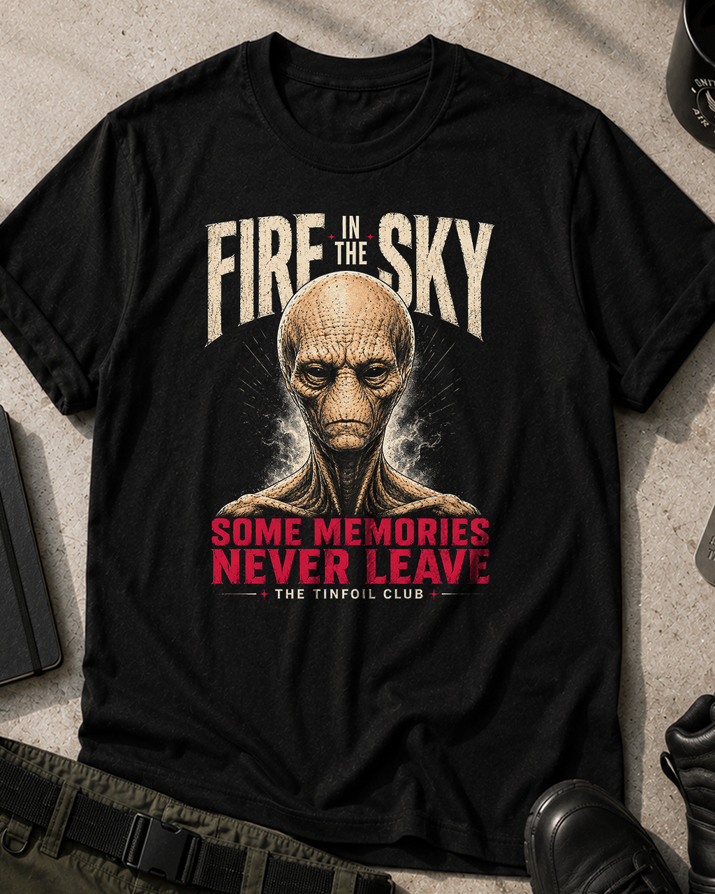 Fire in the Sky Memories Never Leave T-Shirt