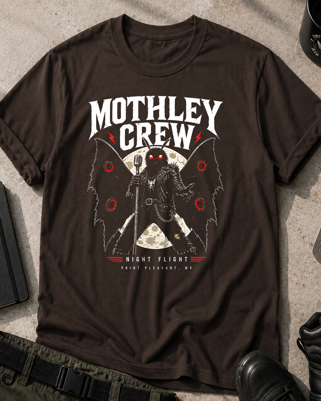 Mothley Crew Rock Band T-Shirt