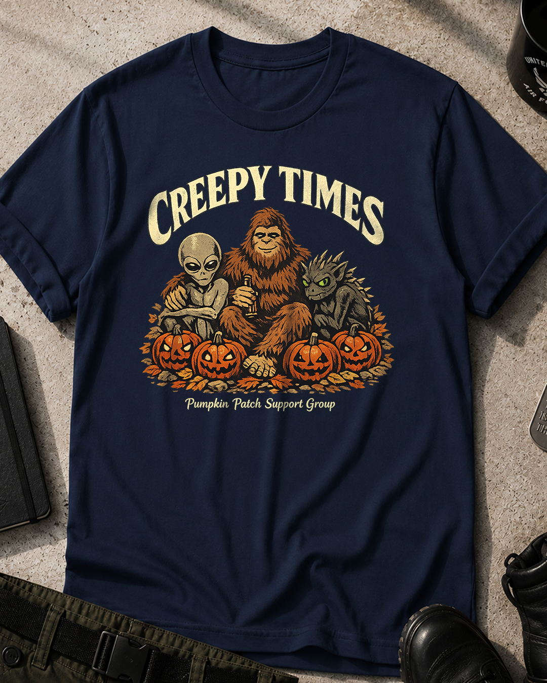 Creepy Times Halloween T-Shirt