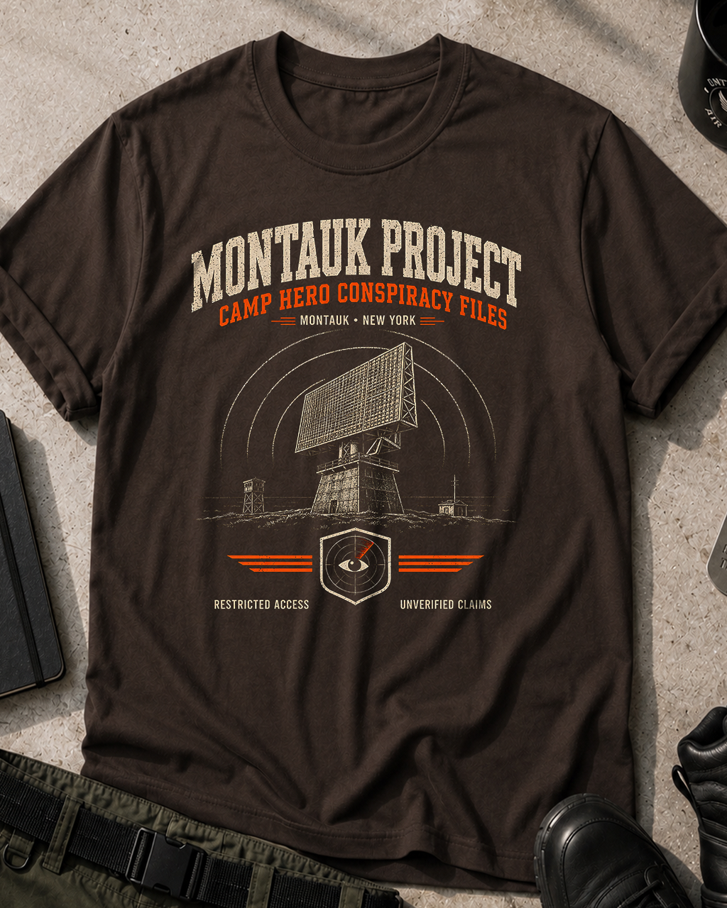Montauk Project Conspiracy T-Shirt