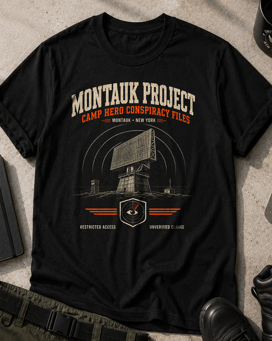 Montauk Project Conspiracy T-Shirt