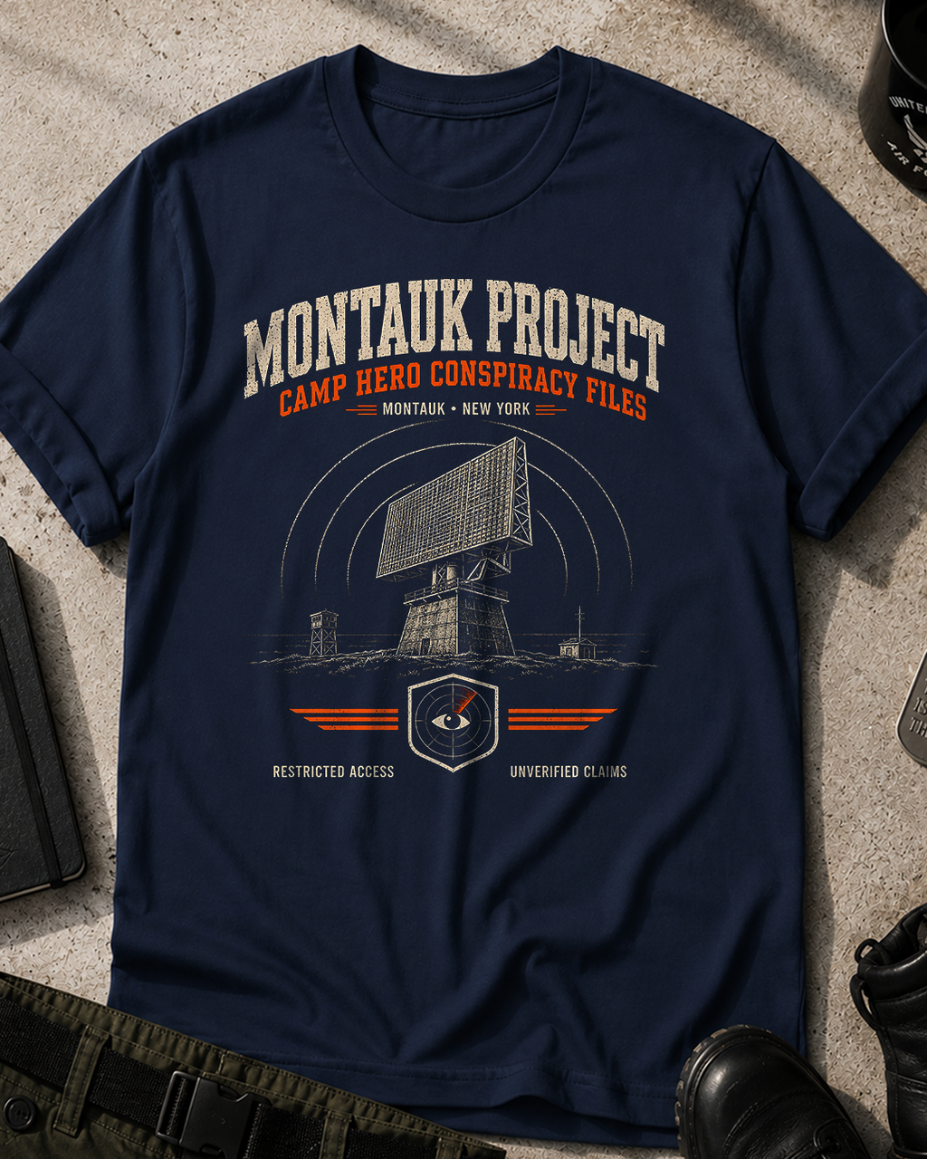 Montauk Project Conspiracy T-Shirt