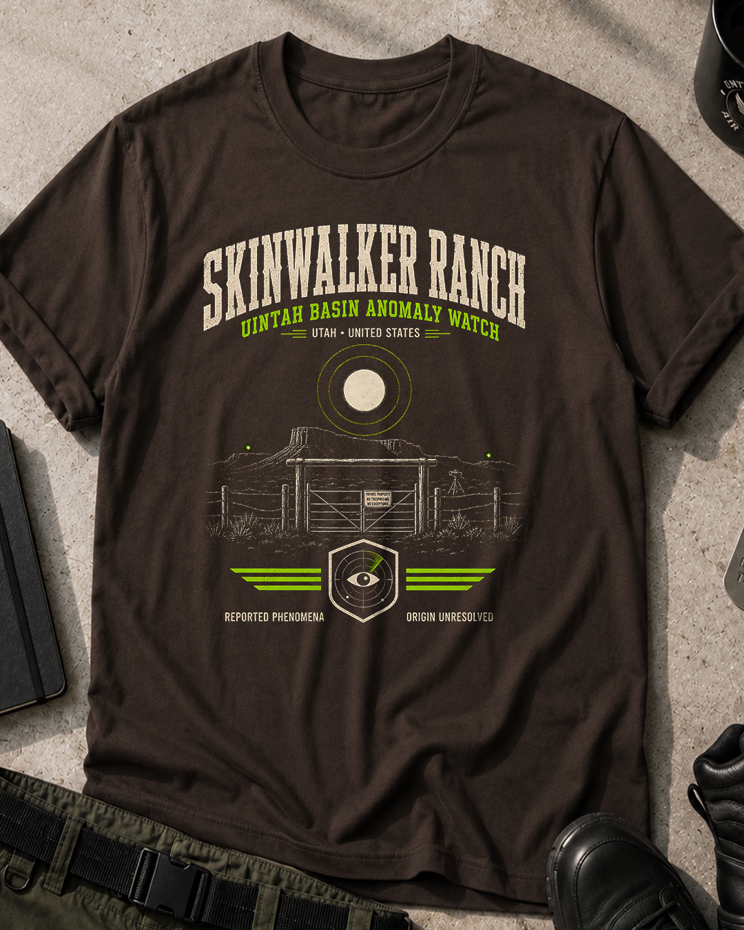 Skinwalker Ranch Retro T-Shirt