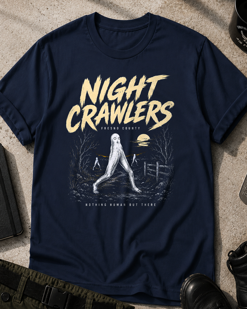 Night Crawlers Retro Style T-Shirt