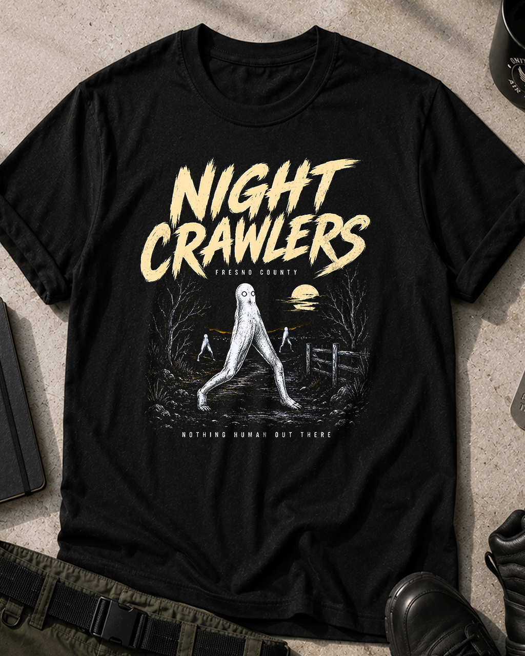 Night Crawlers Retro Style T-Shirt