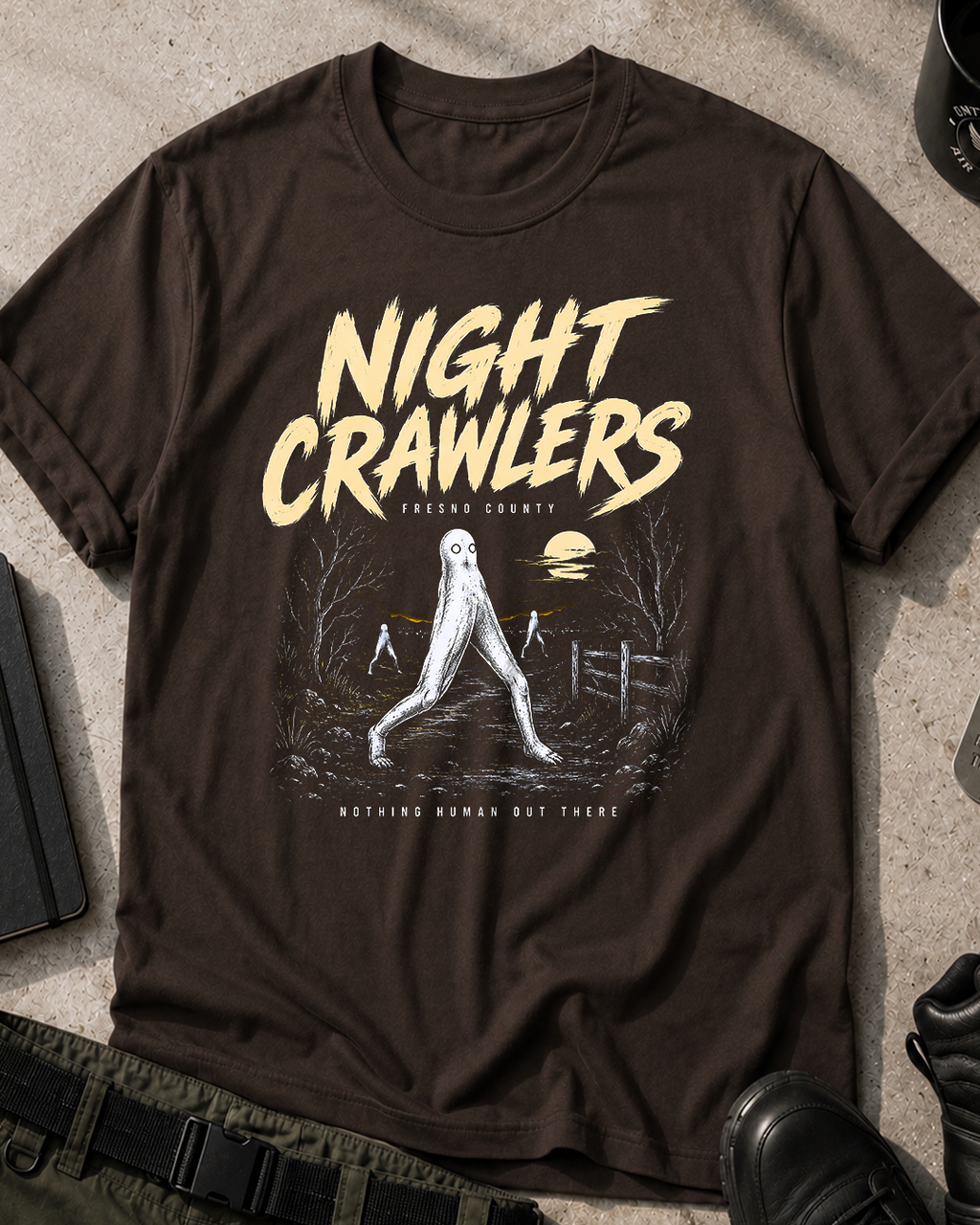 Night Crawlers Retro Style T-Shirt