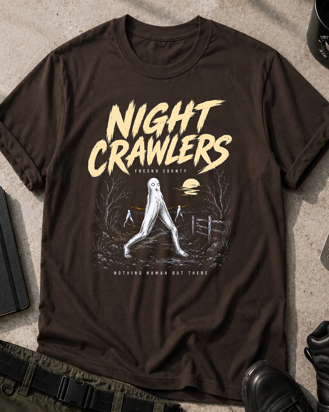 Night Crawlers Retro Style T-Shirt