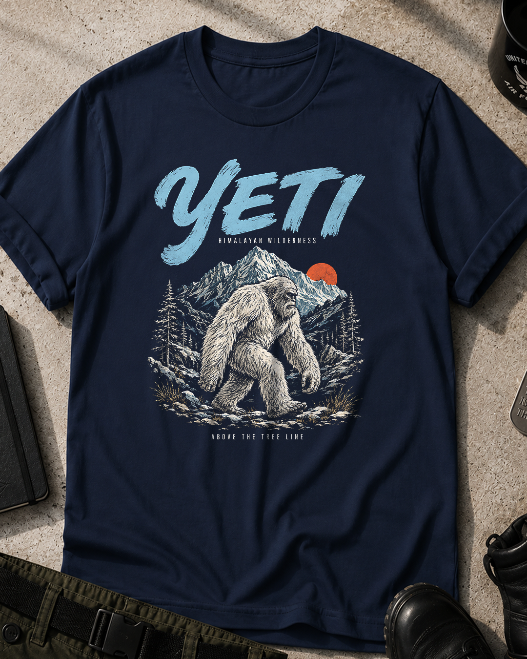 Yeti Retro Style T-Shirt