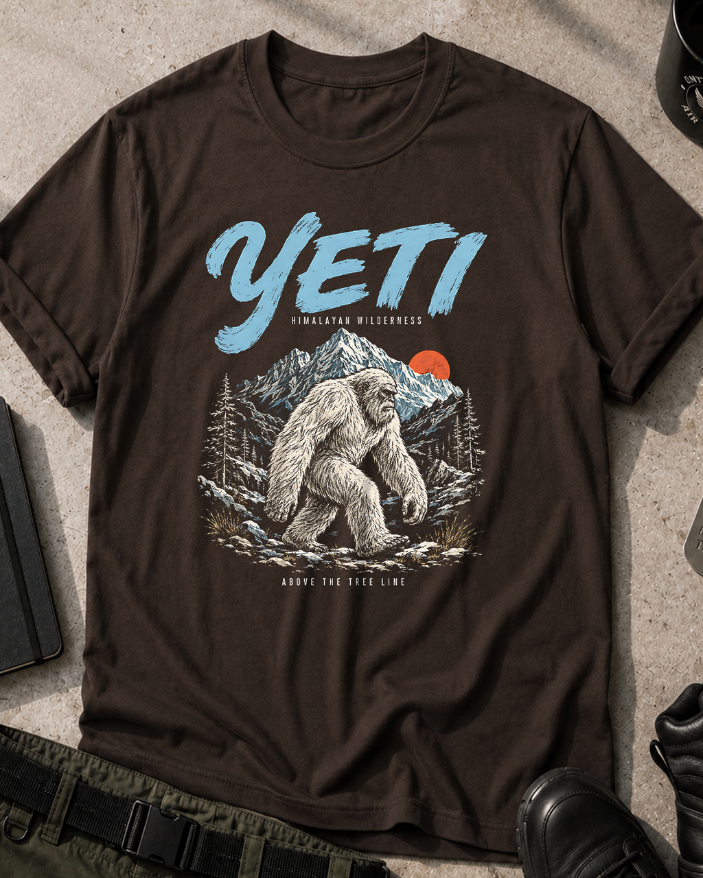 Yeti Retro Style T-Shirt