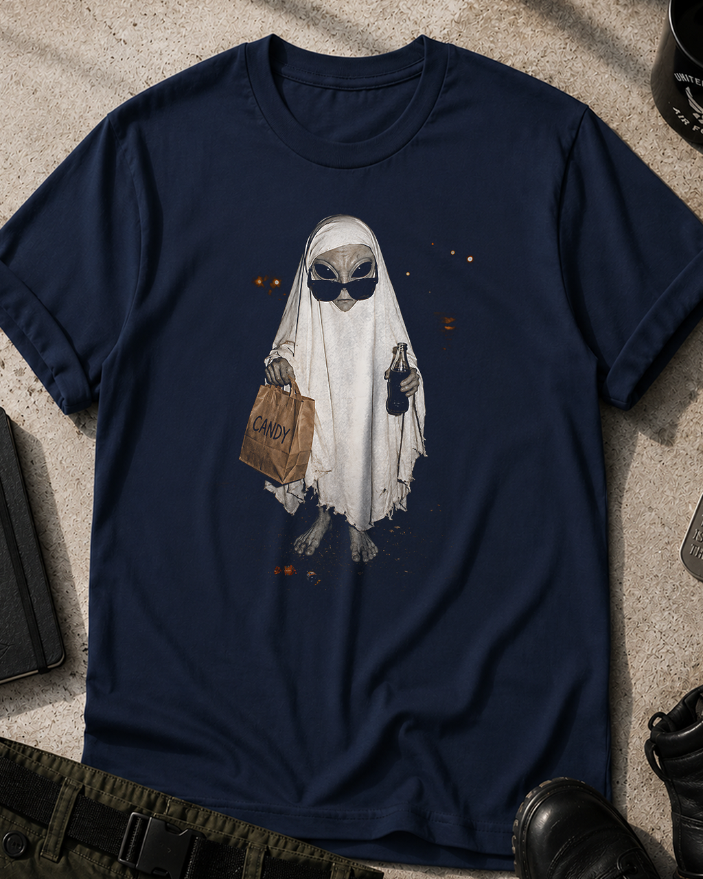 Alien Trick-or-Treat T-Shirt