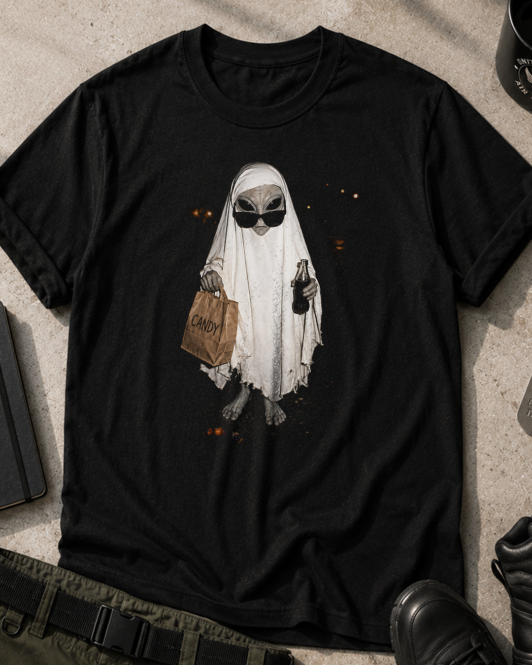 Alien Trick-or-Treat T-Shirt
