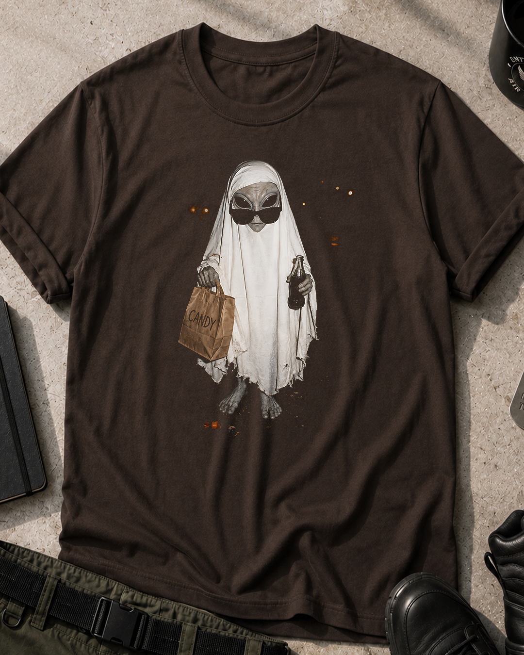 Alien Trick-or-Treat T-Shirt