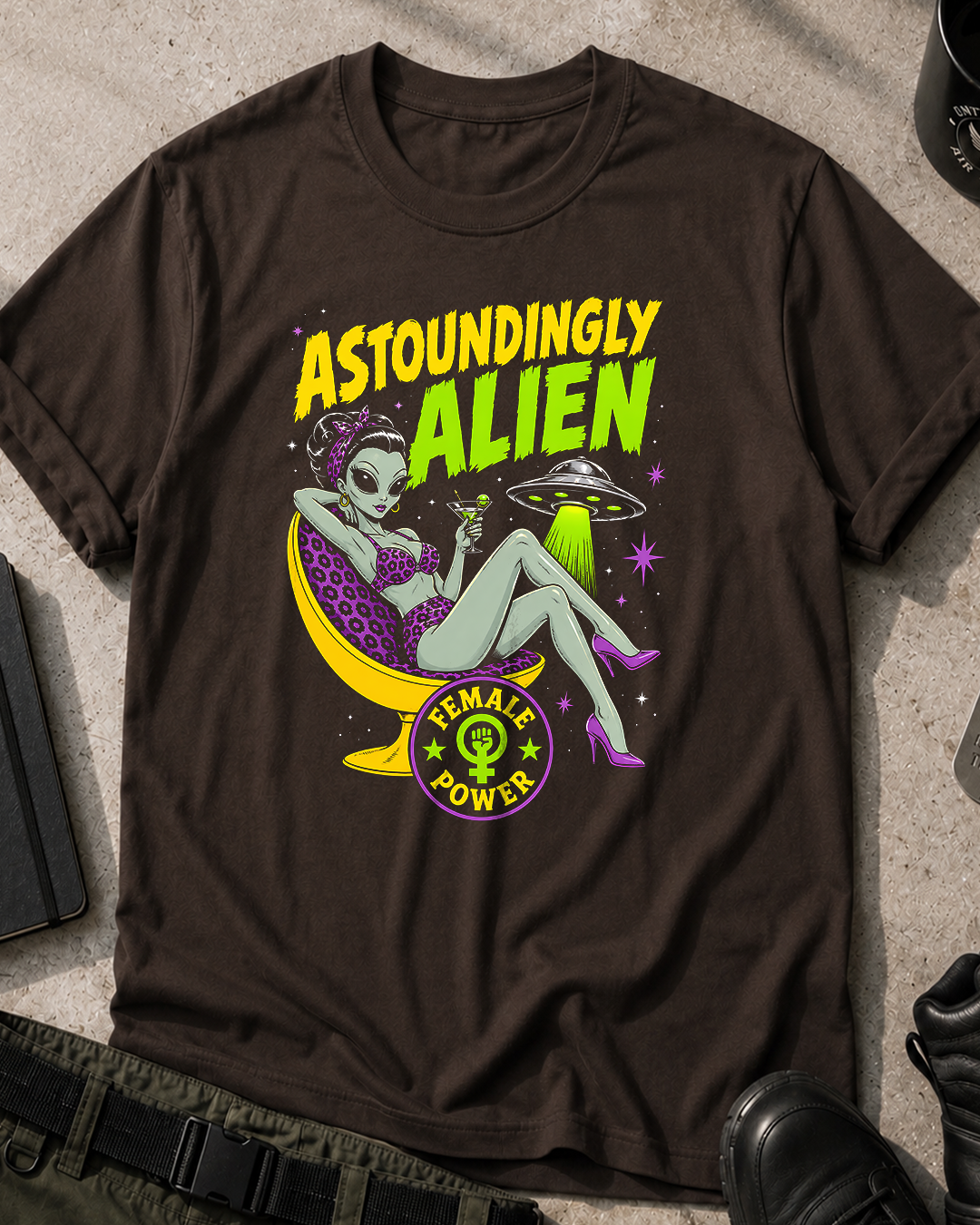 Pinup Astoundingly Alien T-Shirt