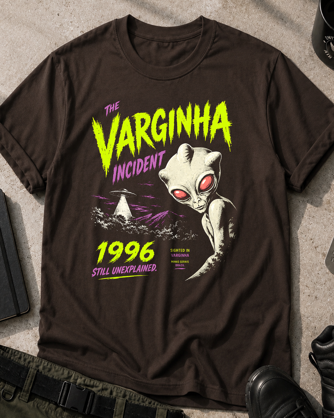 Varginha Incident Retro T‑Shirt