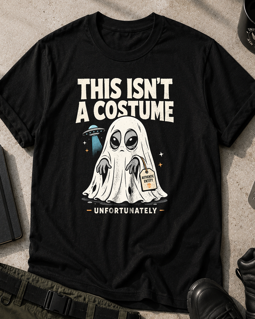 This Isn't a Costume Ghost Halloween T-Shirt