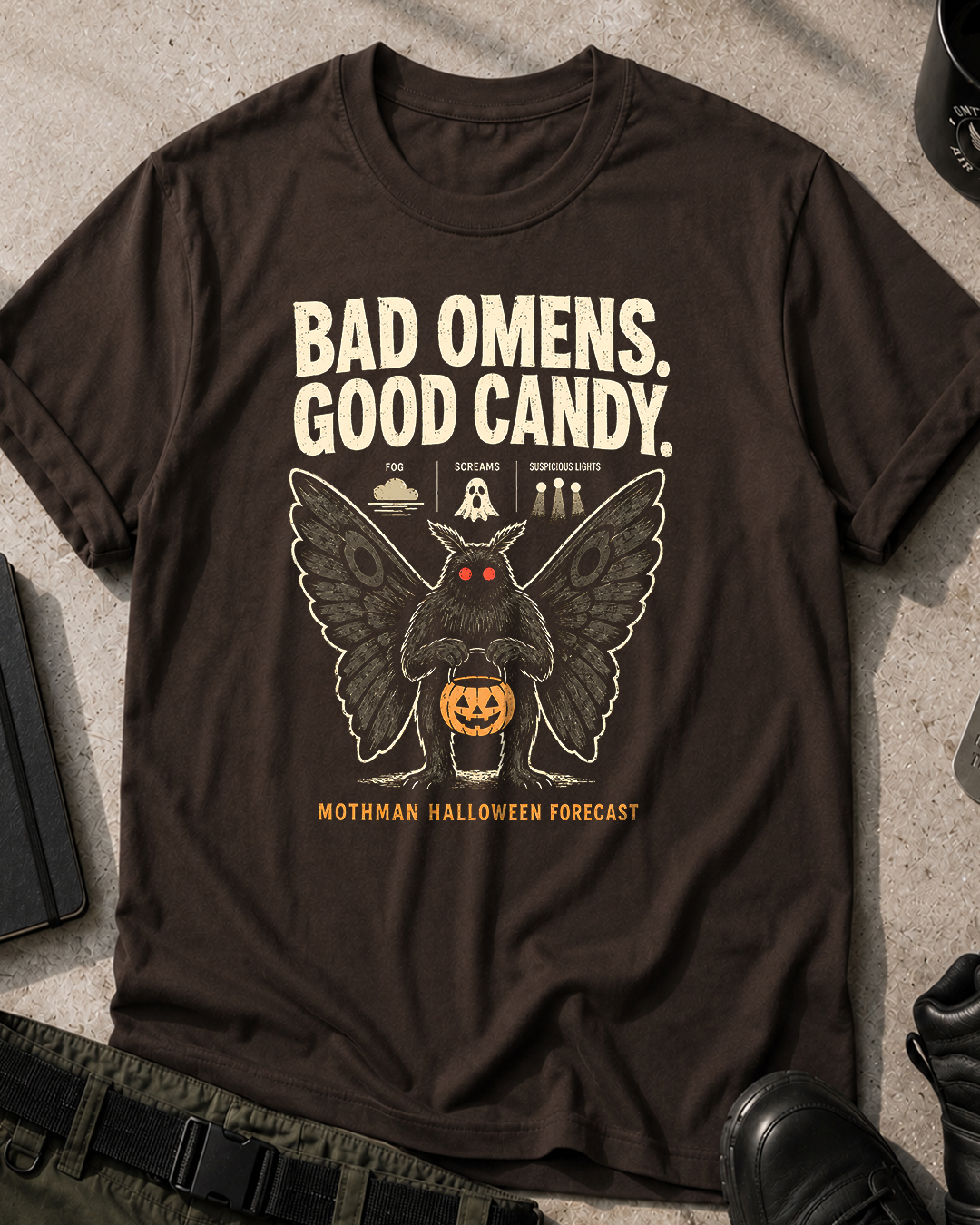 Bad Omens Good Candy Halloween T-Shirt