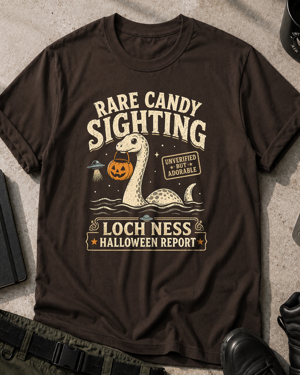 Loch Ness Halloween T-Shirt