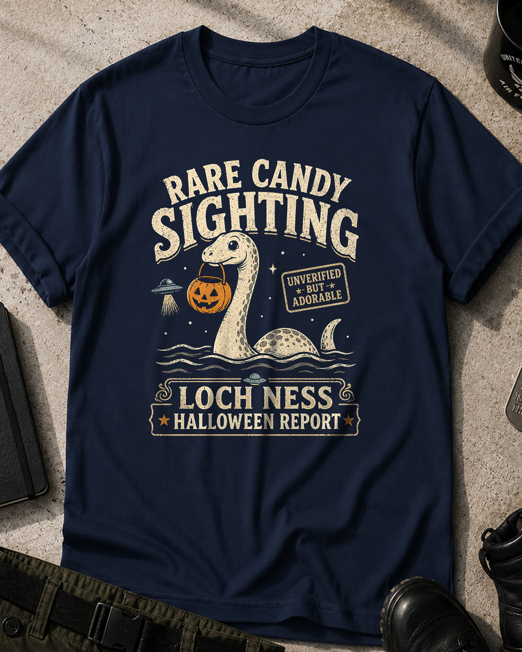 Loch Ness Halloween T-Shirt